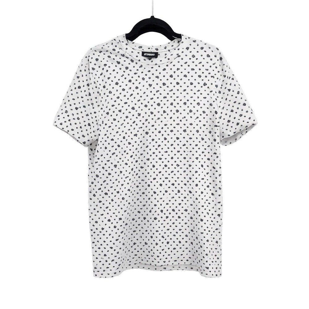 Express Men's White Cotton Jersey Short Sleeve T-Shirt Size L
